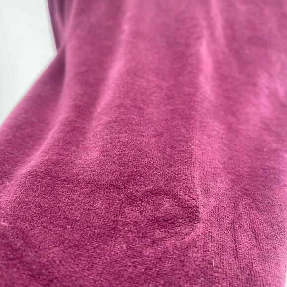 American Eagle Outfitters velvet Pullover Sweatshirt Standard Fit Purple Size XL - Picture 5 of 9